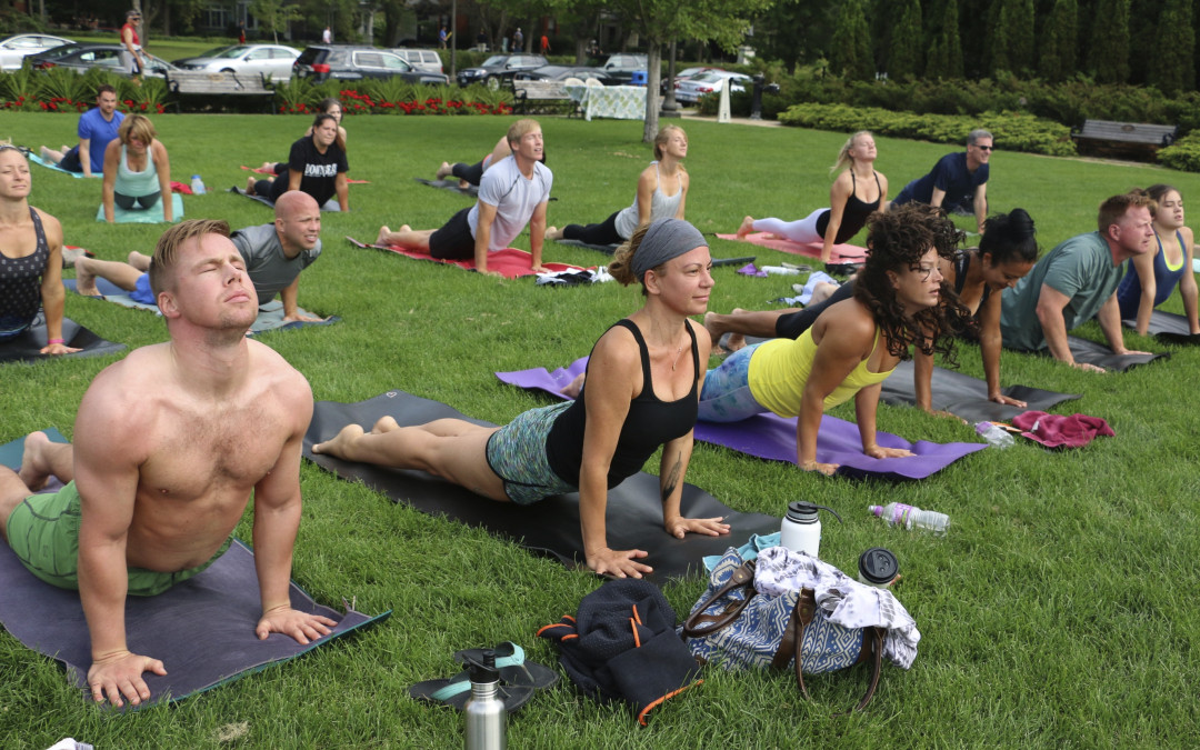 Yoga in The Park with PKNY Yoga Video